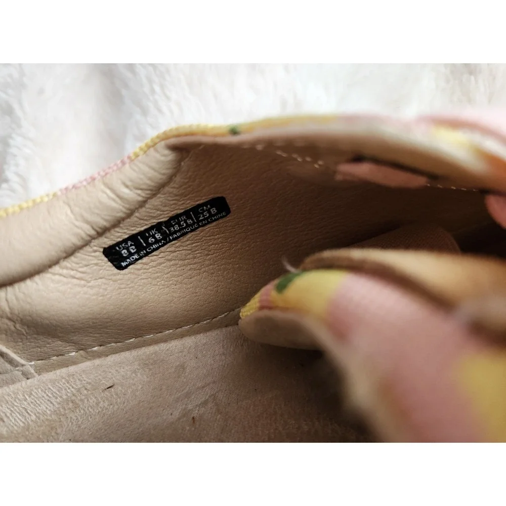 Spenco Orthotic Gored Lace Slip-On Sneaker Malibu 21 Bokeh Blush Womens 8B